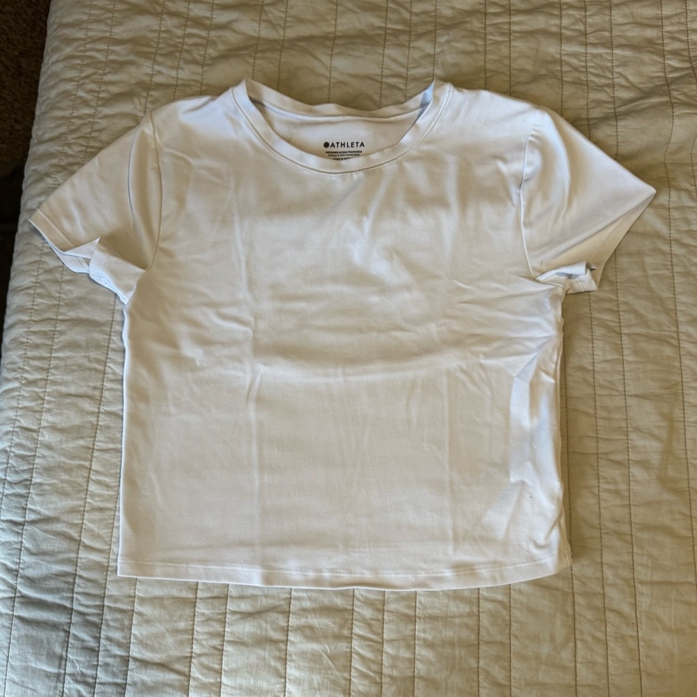 Athleta Transcend Open Back Tee